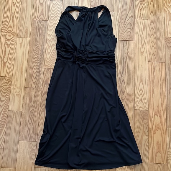 Mid-Length Black Dress - Picture 3 of 4